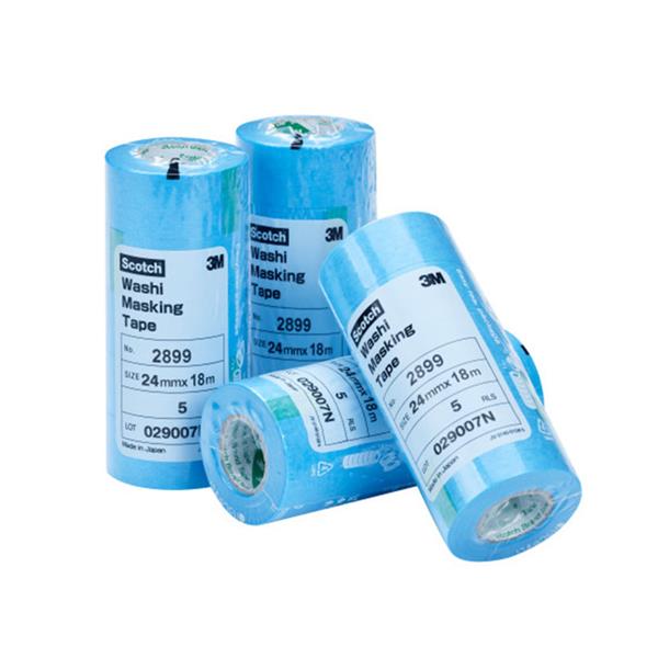 CINTA WASHI 2899 AZUL 18 MM X 50...