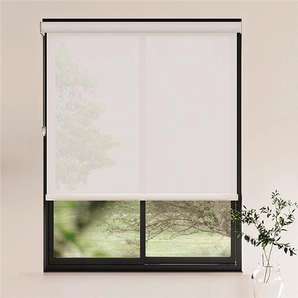 CORTINA ENROL.SUNSCREEN BLANCO 125X180