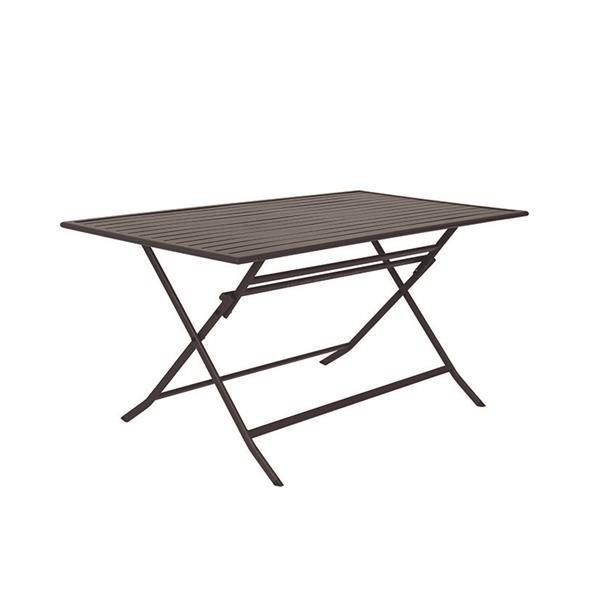 MESA ACERO PLEGABLE GRAFITO