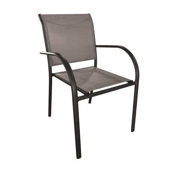 SILLA ALUM TEXTILENE APILABLE VICTORIA