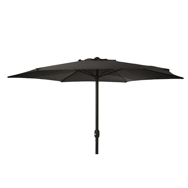 PARASOL ALUMINIO Ø300 CM PRAGA ANTRACITA