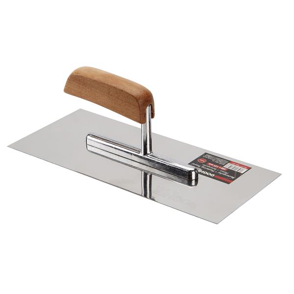 LLANA RECTANGULAR INOX M.MADERA 280X125