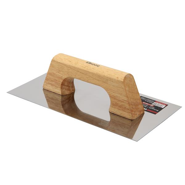 LLANA RECTANGULAR INOX M. MADERA 300X150