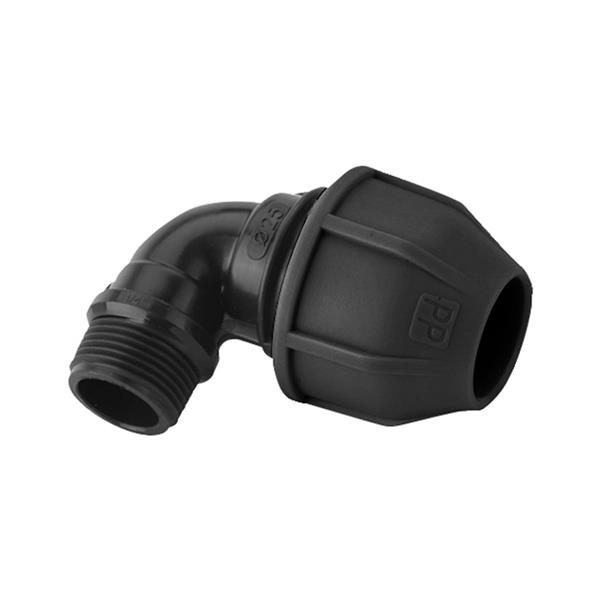 CODO PE. ROSCA M 90º HABITEX 32MM-3/4