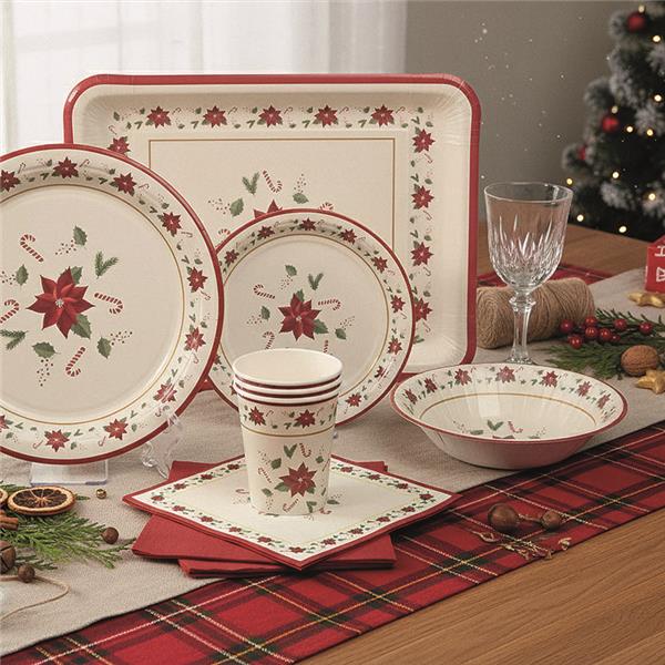 BOL 17.5 CM. NAVIDAD 6 UNIDADES