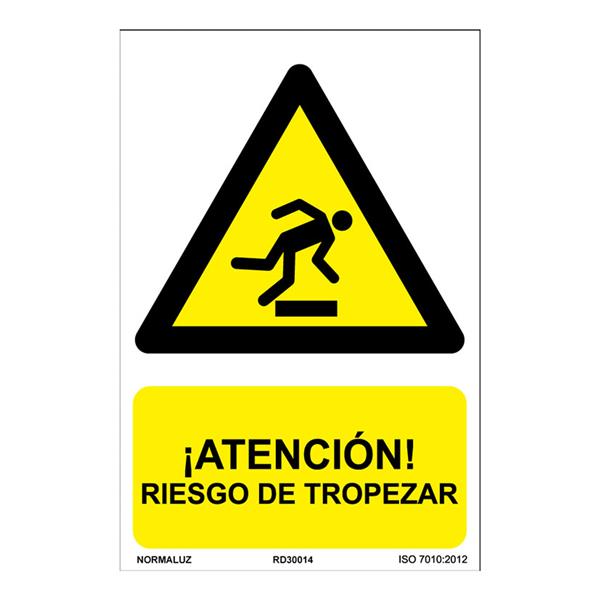 SE?AL PELIGRO RIESGO TROPEZAR 210X300MM