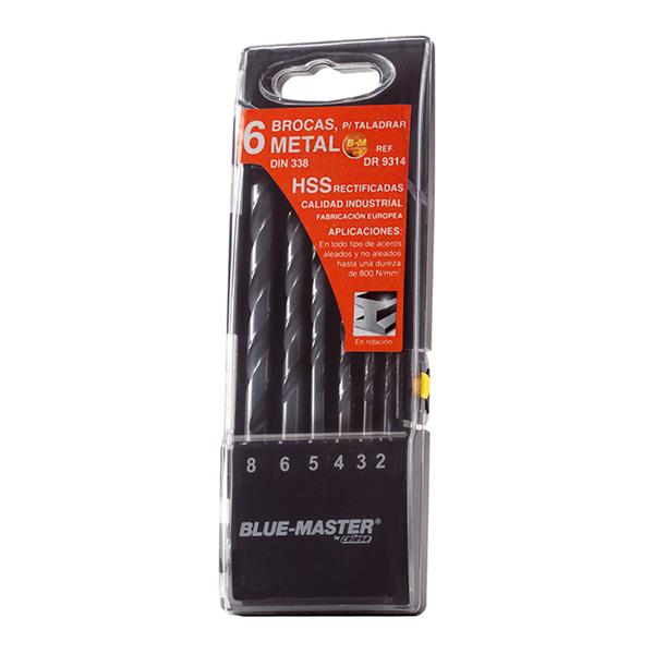 ESTUCHE BROCA RECT. 2-8 MM REF.DR93