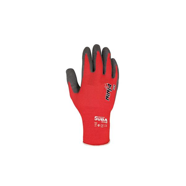 «Ninja Flex» Nylon rojo con látex rugoso.