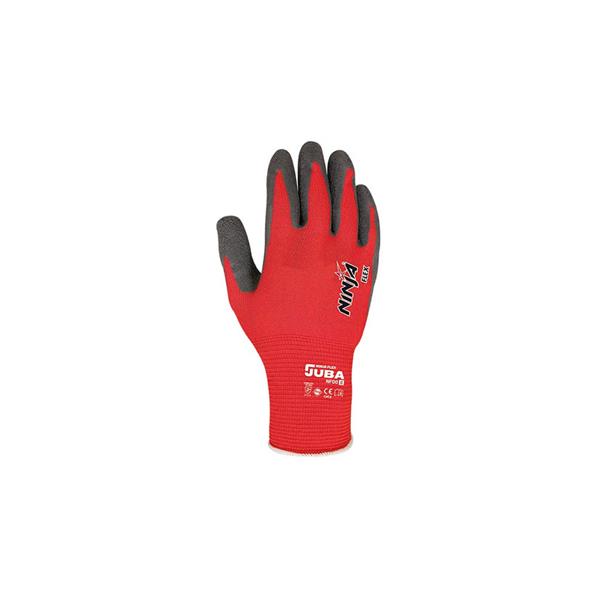 «Ninja Flex» Nylon rojo con látex rugoso.