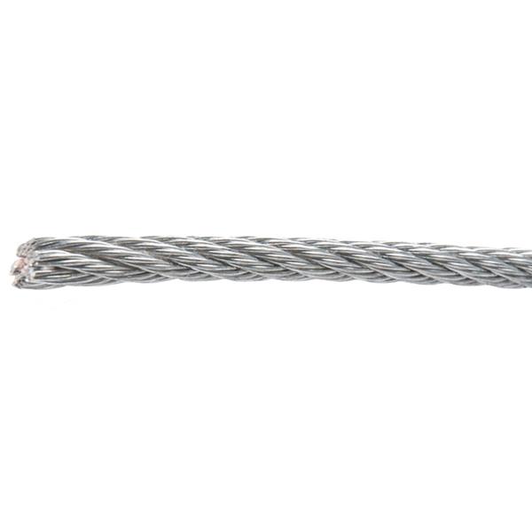 CABLE ACERO INOX AISI-316 7X7+0 4mm x 100Mt