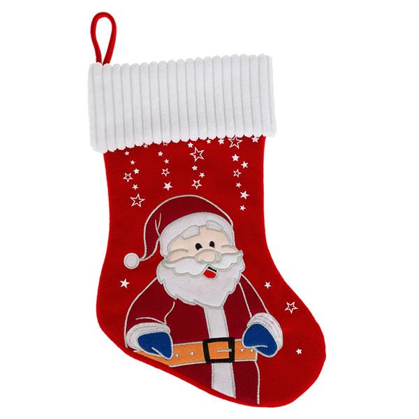 CALCETIN NAVIDEÑO DE FIELTRO DIF. M
