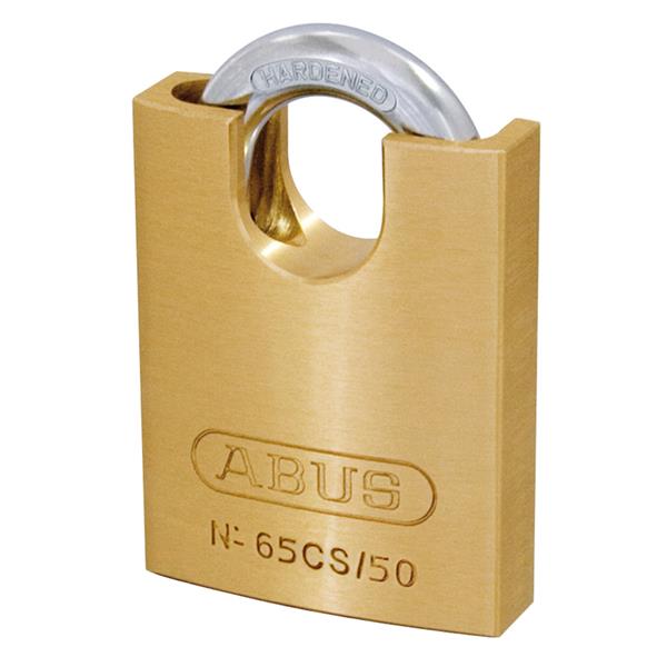 Candado latón 40mm arco protegido skin pack