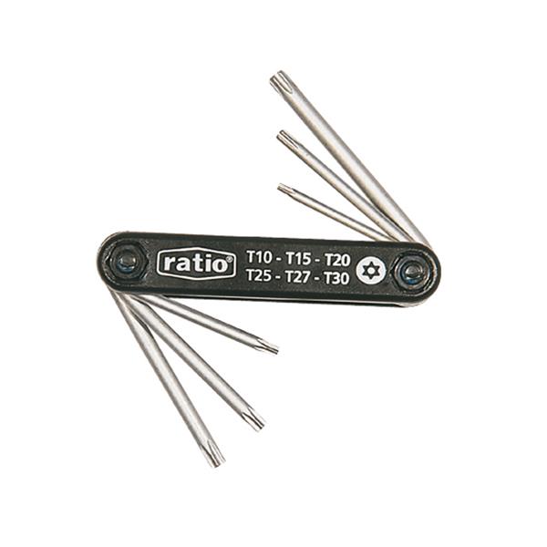 NAVAJA 6 LLAVES TORX SEGURIDAD T...