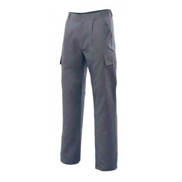 PANTALON MULTIBOLSILLOS Gris 38 ...