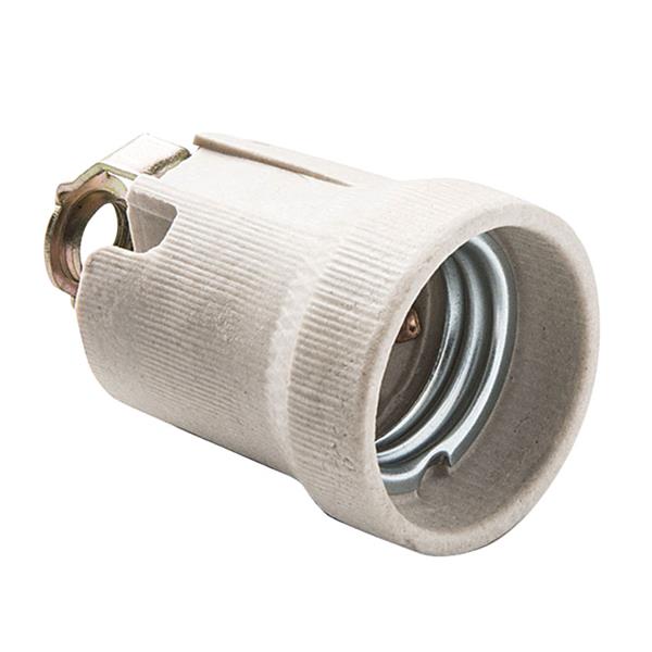 PORTALAMPARAS CERAMICA E27 M10X1...