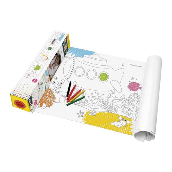 ROLLO PAPEL PARA COLOREAR. 3 MT.