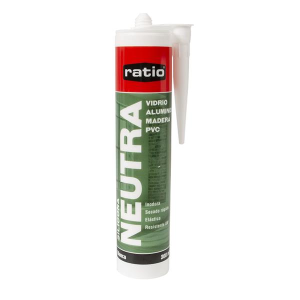 SILICONA NEUTRA BLANCA 300ml Ratio