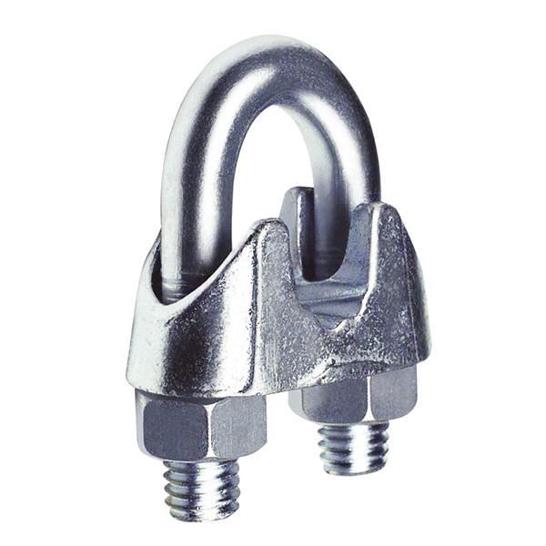 SUJETACABLES GALVANIZADO 3/16