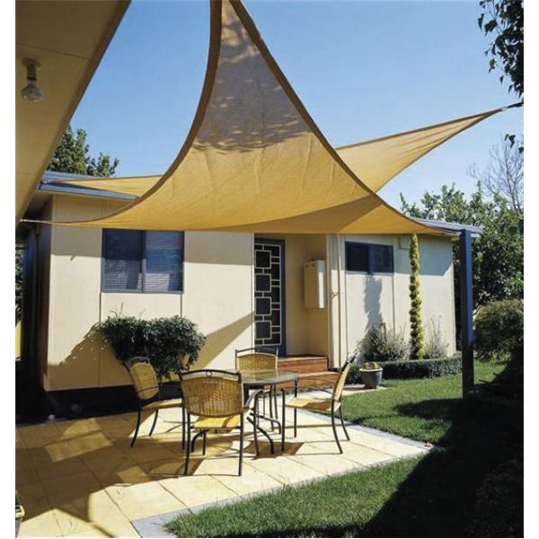 TOLDO VELA TRIANGULAR 5 X 5 X 5 MTS